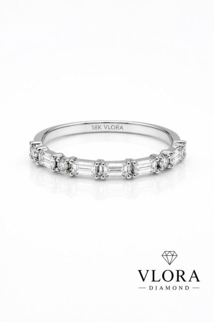 Baguette & Round Alternating Band