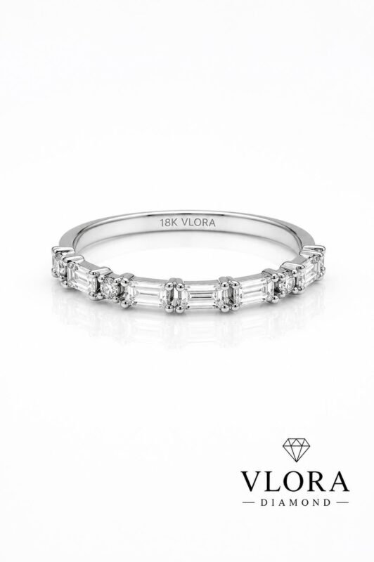 Baguette & Round Alternating Band