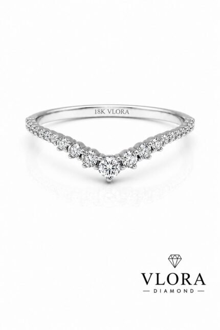 Bezel Set Pave Eternity Band