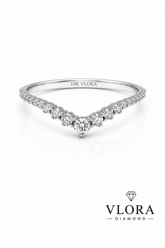 Bezel Set Pave Eternity Band