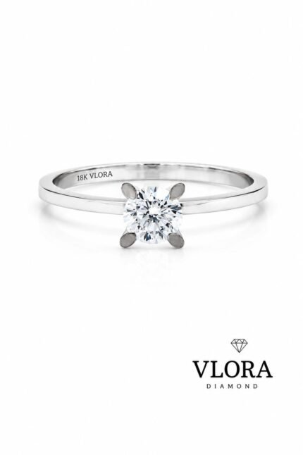 Classic Four Prong Solitaire Ring