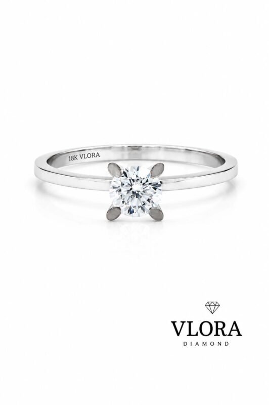 Classic Four Prong Solitaire Ring
