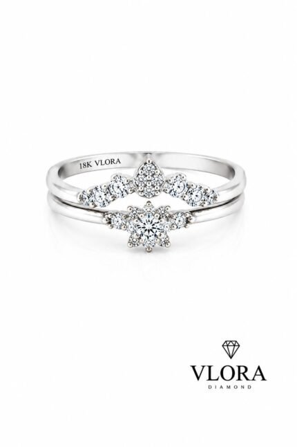 Marquise Tiara & Pear Cluster Bridal Set