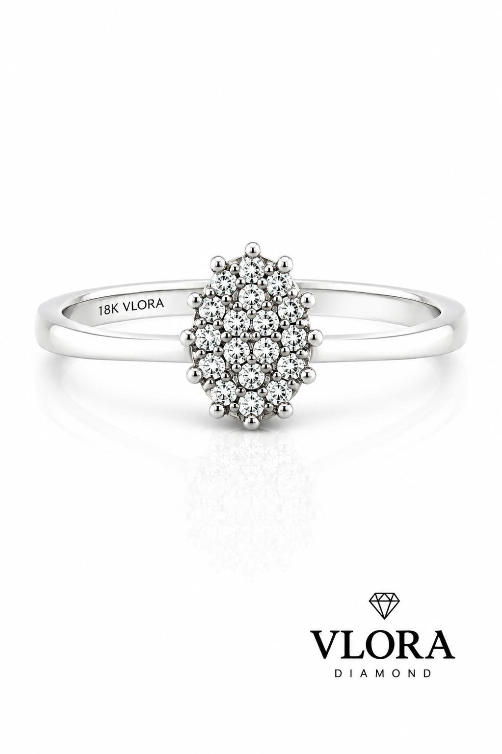 Oval Marquise Cluster Ring Oval Marquise Cluster Ring