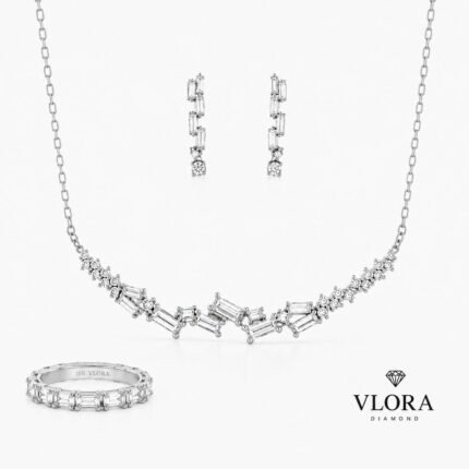 Scattered Baguette Cluster Set