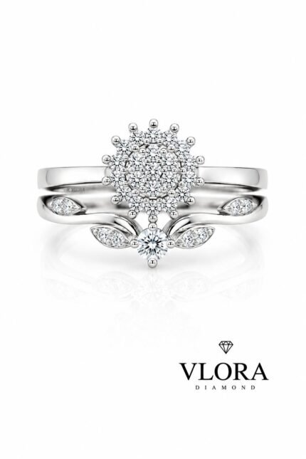 Star Flower & Crown Bridal Set